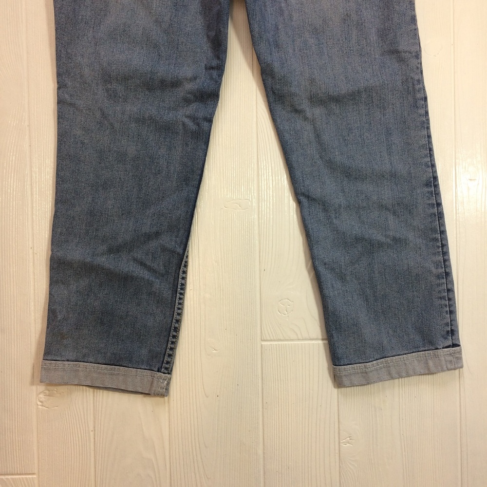 ❤️COOGI  Crop Ankle RollUp Jeans Embroidered 7/8 - Picture 6 of 8